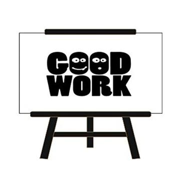 Imagem de Carimbo para professor Good Work – Carimbo de borracha autotinta para professor – Trodat 12,5 – 2,5 cm x 2-3/4"