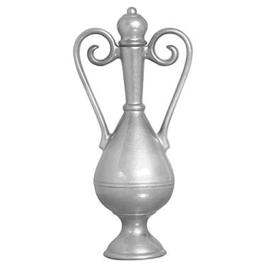 Imagem de Anfora Decorativa Com Duas Alças Ceramicas Pegorin Prata