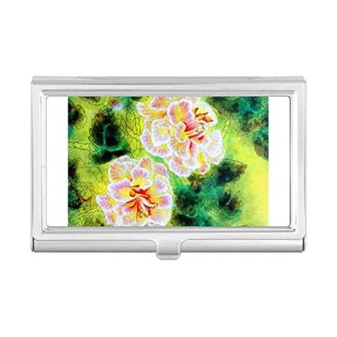 Imagem de Fascination — Porta-cartões de visita com pintura de flores