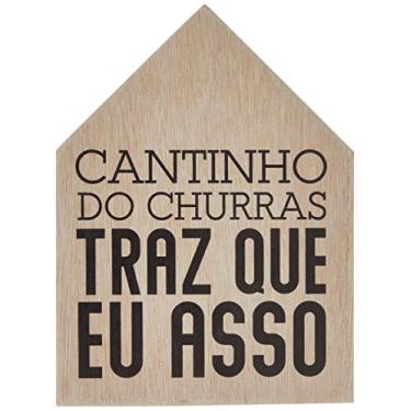 Imagem de Arte Maníacos Totem Cantinho do Churras - 15x23cm