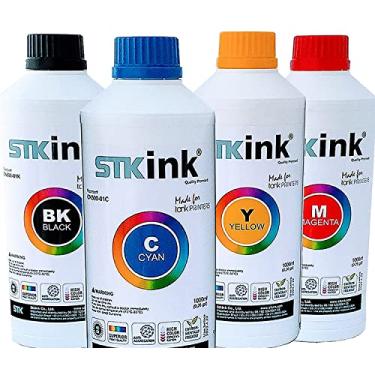 Imagem de Tinta Stkink T504 L6160 L14150 L4260 L6270 500ml Black 3 x 250ml Color