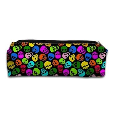Imagem de Estojo Escolar Porta Lápis - Linha Caveira 002