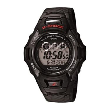 Imagem de Casio Relógio masculino de quartzo G-SHOCK com pulseira de resina, preto, 16,6 (modelo: GW-M530A-1CR)