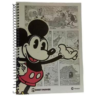 Imagem de Caderno Universitário Mickey Mouse 1 Matéria 80 Folhas - Culturama
