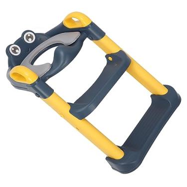 Imagem de Assento da do Toalete do Treinamento do Penico das Crianças, Rampas de Segurança do Plutônio, Tamborete Dobrável da Etapa, Toalete do Treinamento do Penico Impede Escorregar