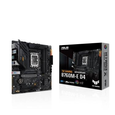 Imagem de Placa Mãe Asus Tuf Gaming B760M-E D4 LGA 1700 DDR4 mATX - 90MB1E90-M1EAY0