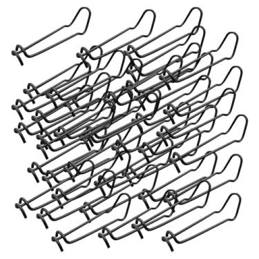 Imagem de Generic 50 peças plantas videiras estacas clipes planta treliça conector clipes de suporte de planta clipes de aço para tubos de suporte gaiola de tomate, para 11mm