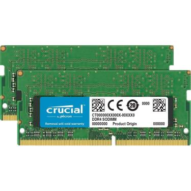 Imagem de Kit Memory Crucial de 32 GB (16 GBx2) SODIMM DDR4 2666 MHz para Mac
