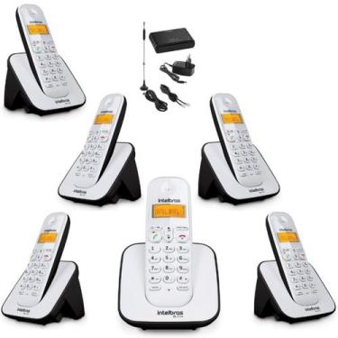 Imagem de Aparelho Telefone para Chip Celular 3G GSM 5 ramal Adicional - Intelbr