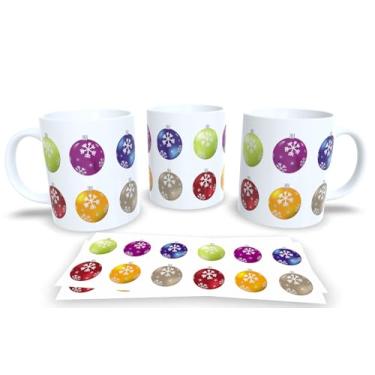 Imagem de Canecas de Porcelana Branca Personalizadas Natal 6 (Mod.101)