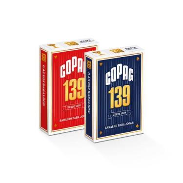 Imagem de 4 Baralho Copag 139 Naipe Tradicional