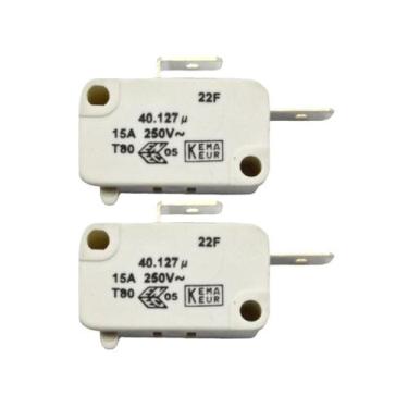 Imagem de Conjunto 2 Micro Switch Original Para Bebedouro BDF PDF IBBL