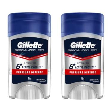 Imagem de Kit Desodorante Gillette Clinical Gel Pressure Defense 45g Com 2