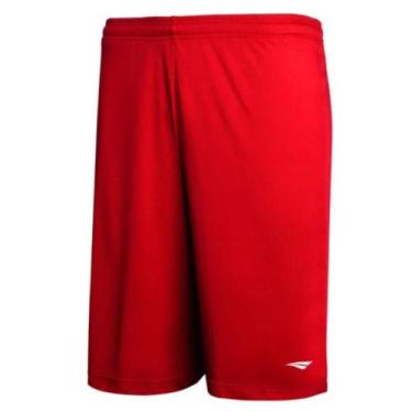 Imagem de Shorts Calção Penalty X Adulto Futebol Corrida Academia, Vermelho, P