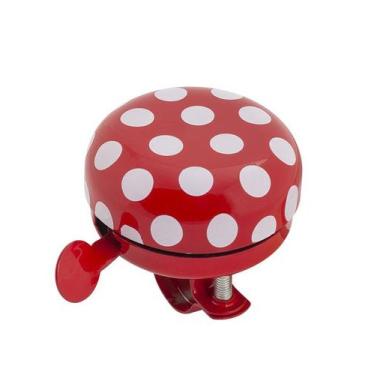 Imagem de Campainha Rontek Sininho BSN-014 Vermelho Bolinha Branca