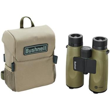 Imagem de Bushnell Binóculo Prime 12 x 50 e conjunto de combinação Vault Bino Caddy, binóculo de caça à prova d'água