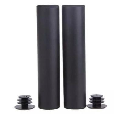 Imagem de Manopla para Bicicleta Silicone 135mm Punho Grip Preta - High one