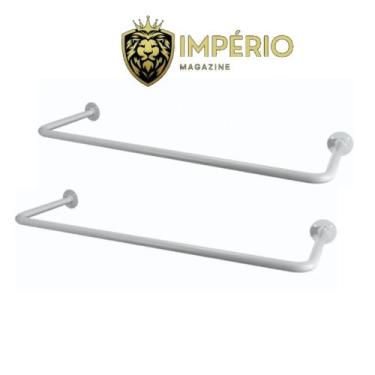 Imagem de kit 2 Cabideiro fixo de parede - Imperio magazine