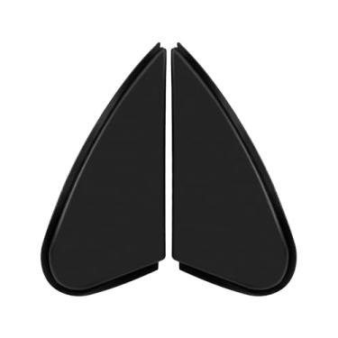 Imagem de EMIHO Guarnição da capa triangular do canto esquerdo e direito para Toyota Corolla 2014-2016, tampa de canto triplo do espelho retrovisor lateral do carro substitui 60118-02170 60117-02170, 1 par