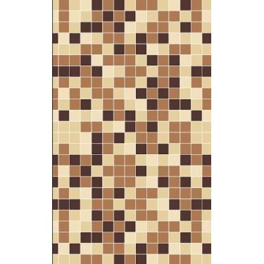 Imagem de Papel de Parede Adesivo Banheiro Pastilha Marrom PA 05 - IC DECOR