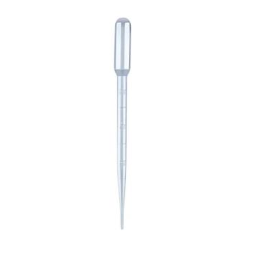 Imagem de Pipeta Pasteur Plastica Não Estéril 3ml pct/1000un conta gota Laborato