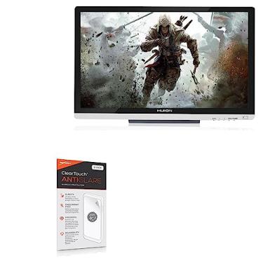 Imagem de Protetor de tela Huion GT-220 V2, BoxWave [ClearTouch antirreflexo (pacote com 2)] Película fosca anti-impressão digital para Huion GT-220 V2