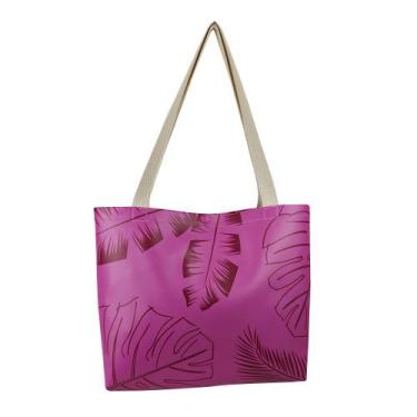 Imagem de Bolsa de Praia Palmeira ITZY Rosa