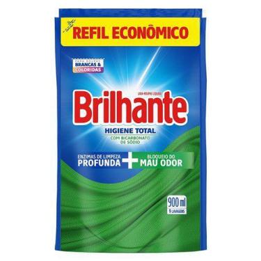 Imagem de Sabão Líquido Brilhante Higiene Total 900Ml
