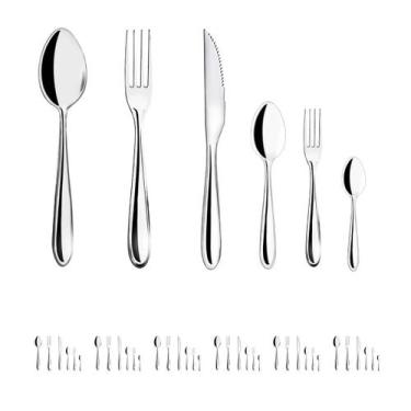 Imagem de Kit de Talheres Premium Inox 36 pçs Faqueiro - Rio Tijucas