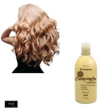 Imagem de Shampoo Camomila Clareador Hidrata e Dá Brilho - Lucy's