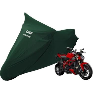 Imagem de Capa Protetora Para Moto Ducati StreetFighter 1098 S 848 - Mz, Verde