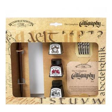 Imagem de Conjunto Caligráfico Winsor & Newton 10 Peças