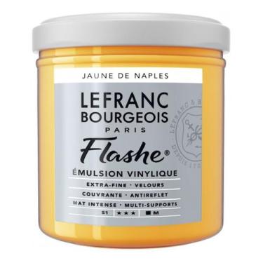 Imagem de Tinta Acrílica Flashe Lefranc S1 191 Naples Yellow Hue 125ml - Lefranc