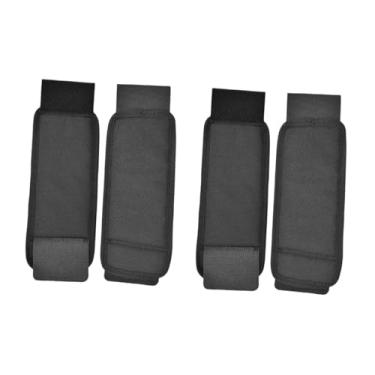 Imagem de oshhni 4 peças de protetores de jarrete de cavalo, envoltório protetor de boleto para cavalos, botas de cavalo para atividades ao ar livre