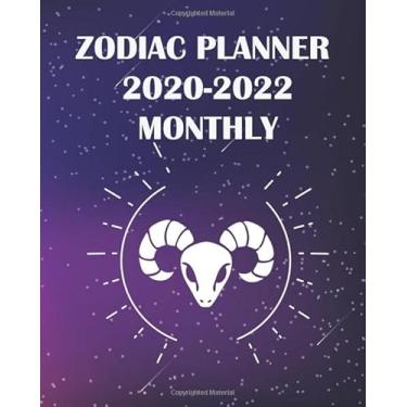 Imagem de Zodiac Planner 2020-2022 Monthly: Astrological Horoscope Calendar Daily Book