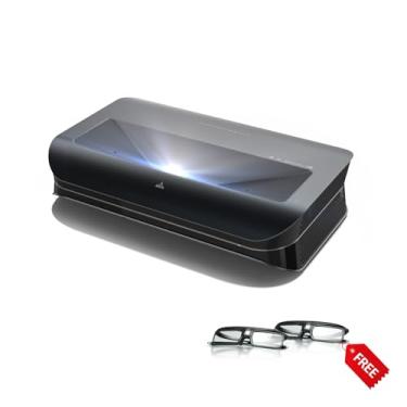 Imagem de AWOL VISION LTV-3000 Pro, Projetor Ultra Curta Distância, Laser RGB 4K 3D, 3000 Lumens de Pico, Dolby Vision e Atmos, HDR10+, Tela de 150", Cinema em Casa