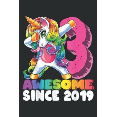 Imagem de 3 Awesome Since 2019 Dabbing 3Rd Birthday Girls: Daily Planner Journal: Notebook Planner, To Do List, Daily Organizer, 108 Pages (6" x 9")