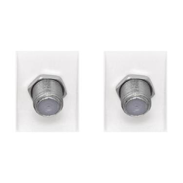 Imagem de Kit C/2 - Modulo Pial Pop Tomada  P/Tv Lg060 Branco