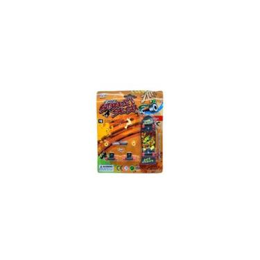 Imagem de Skate de Dedo Caveira - com Peças Intercambiáveis 24 Unidd - Royal Toy