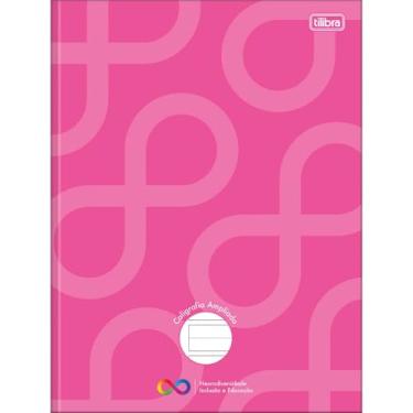 Imagem de Tilibra - Caderno de Caligrafia Pauta Ampliada Brochura Capa Dura Tilibra Neuro 40 Folhas - Capa Rosa