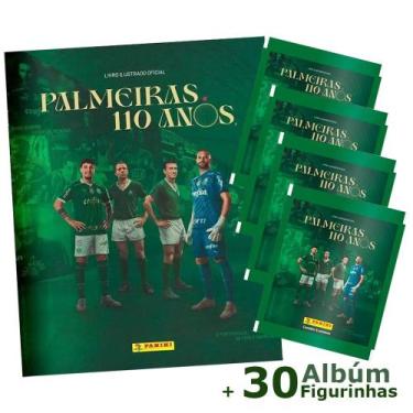 Imagem de Album de Figurinhas Palmeiras 110 Anos + 30 Figurinhas - Panini