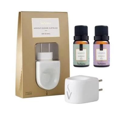 Imagem de Aromatizador Ambientes Bivolt Essências de Bamboo e Lavanda - Via Arom