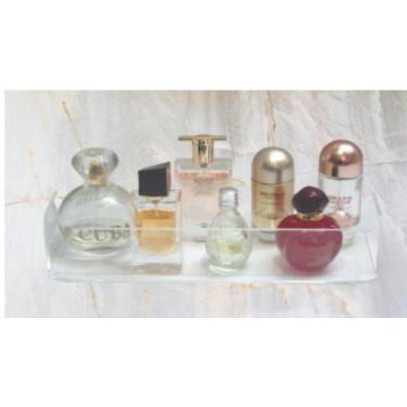 Imagem de Bandeja Porta Perfume Em Acrílico Cristal - Monplás