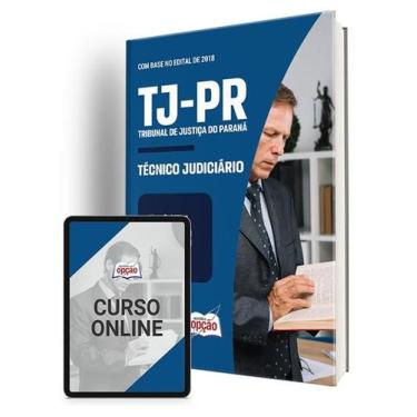 Imagem de Apostila TJ-PR  - Técnico Judiciário - Apostilas Opção