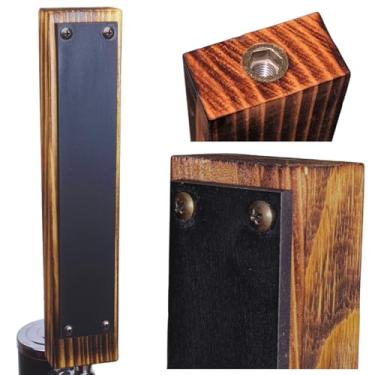 Imagem de Maçaneta de madeira para torneira de cerveja para Kegerator Bar Restaurante Casamento Cervejaria Cerveja Homebrew