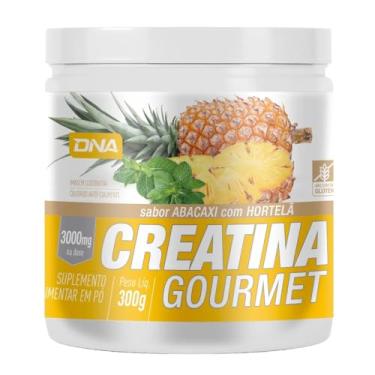 Imagem de Creatina Gourmet 300g Abacaxi com Hortelã - Dna Suplementos