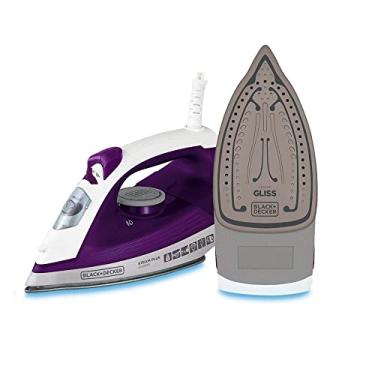 Imagem de Black Decker Ferro de Passar Roupa com Vaporizador, Base Antiaderente, Modelo FX2500, 220V