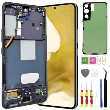 Imagem de Tela de substituição TFT Galaxy S22 5G para Samsung Galaxy S22 LCD tela sensível ao toque digitalizador pantalla com kit de ferramentas de moldura SM-S901U S901B Preto