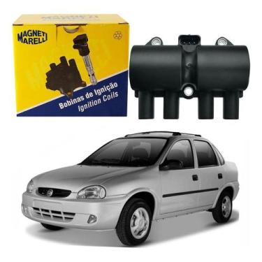 Imagem de Bobina De Ignição Marelli Corsa Classic 1.0 Flex 2006 A 2010 - Magneti