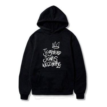 Imagem de Blusa Moletom Serie Riverdale Jughead Jones Wuz Here - Use Nerd, GG